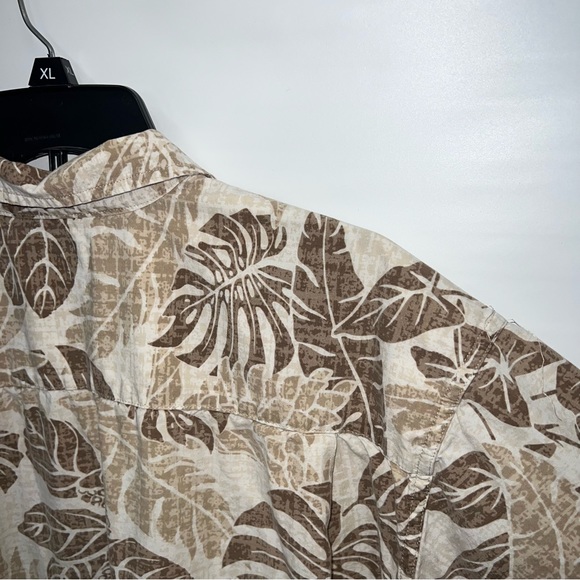 Columbia Shirt Adult Extra Large Multicolor Short Sleeve Cotton Hawaiian Mens - Picture 13 of 16